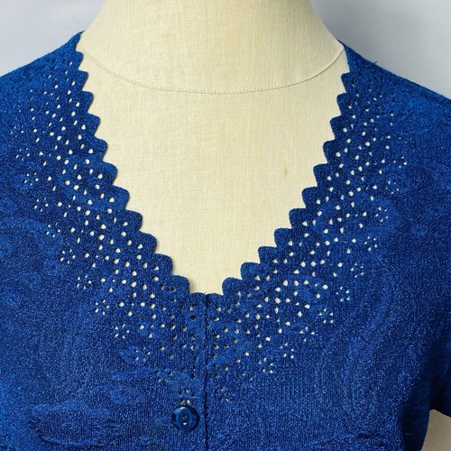 Once 1 Again Women Blouse Size PS Navy - Bild 3 von 3