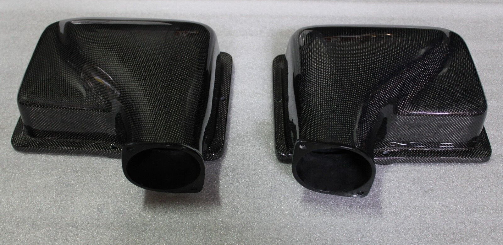Ferrari F430, Carbon Fiber, Air Box Set, 1x1 Weave, New, P/N rtfe015abc