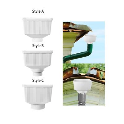 Roof Water Rainwater Harvesting System Garden Gutter Drain Rainwater Collector