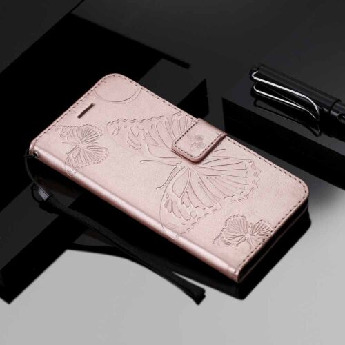 For iPhone 14 Pro 13 12 11 SE XS XR 8 7 6s Wallet Card Holder Leather Case Cover - Picture 3 of 45