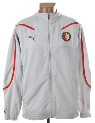 FEYENOORD NIEDERLANDE 2010/2011 FUSSBALL TRAININGSJACKE PUMA GRÖSSE L ERWACHSENE