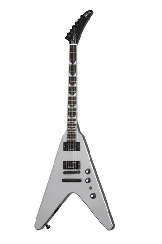 Gibson Dave Mustaine Flying V EXP Silver Metallic