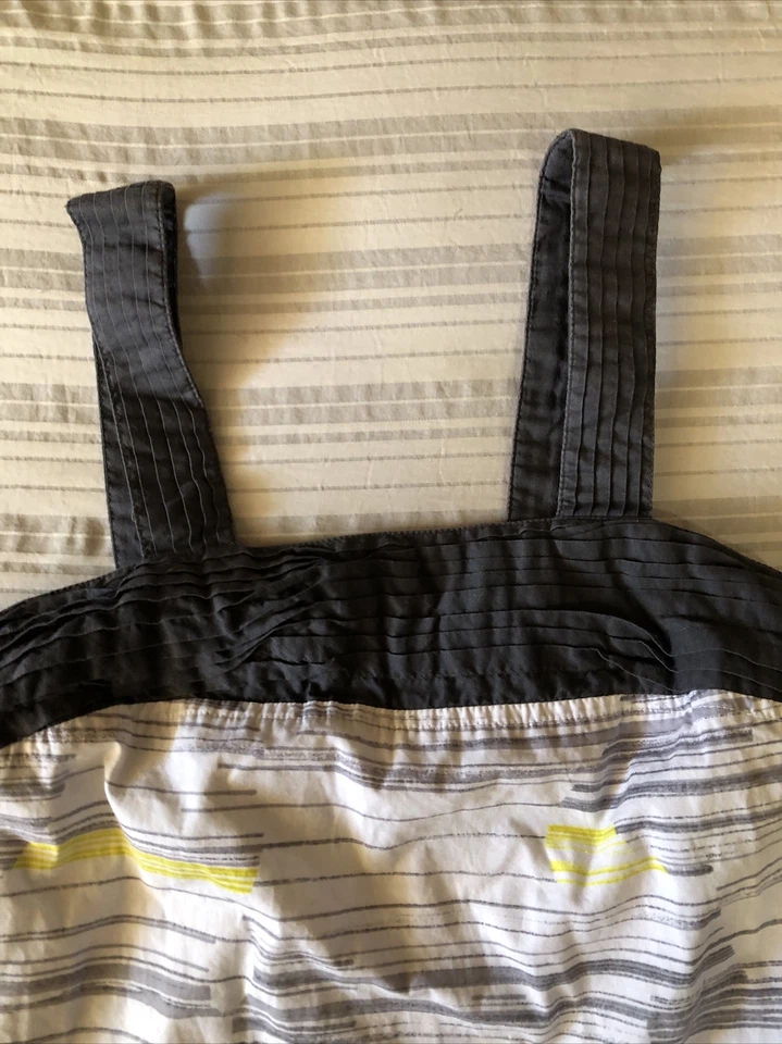 Vestido GO INTERNATION Damas Talla 1 Plisado BOLSILLOS 100% Algodón Foto 4 de 4