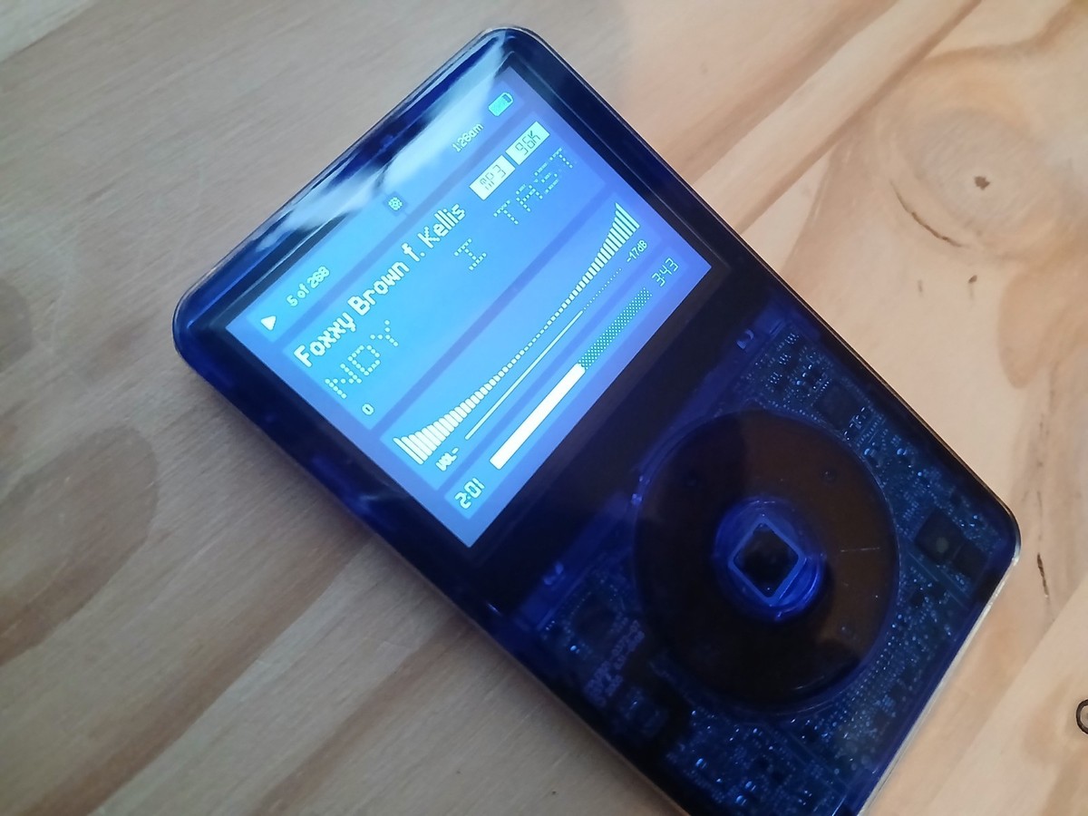 Apple iPod Video 5.5th Gen 256GB Digital Audio Player - Clear Dark
