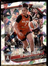 2025 Panini Prizm WNBA #61 Te-Hina Paopao Ice Prizms Atlanta Dream