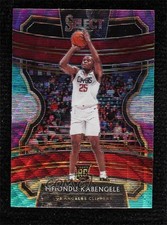 2019 Panini Select Concourse Tri-Color Prizm Mfiondu Kabengele #19 Rookie RC 0b3