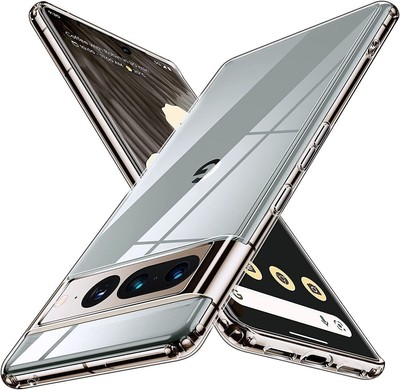 For Google Pixel 7 8 Pro 5G Phone Case Slim Clear Cover Soft TPU Sleeve Skin
