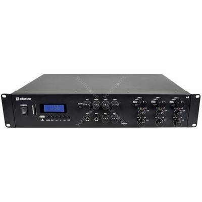 Adastra A-Serie Multi Zone Stereo Verstärker - A6 Tri Amplfier 6x200W