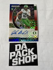 2020 Panini Prizm Draft Picks Autographs Rookies Jake Breeland #132 (RC) 53/99