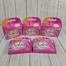 Lot Of 5 Bic Soleil Shimmers 4 Shaving Blade ...