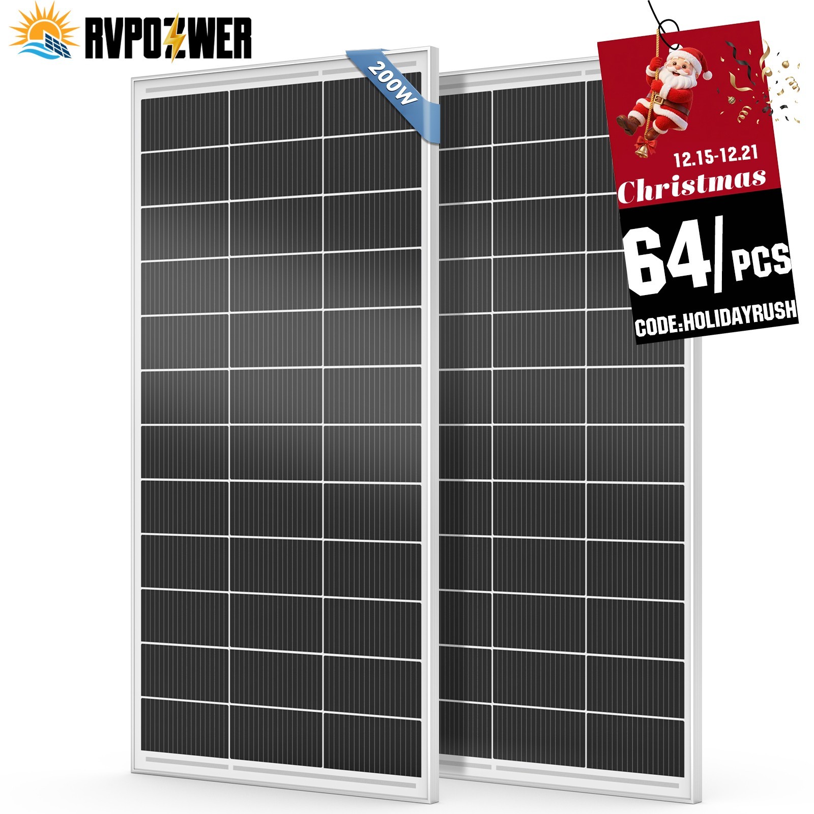 400W 12V Solar Panel 18BB N-type Battery Charge RV PV Home Off-Grid Battery Powe. Available Now for $159.99