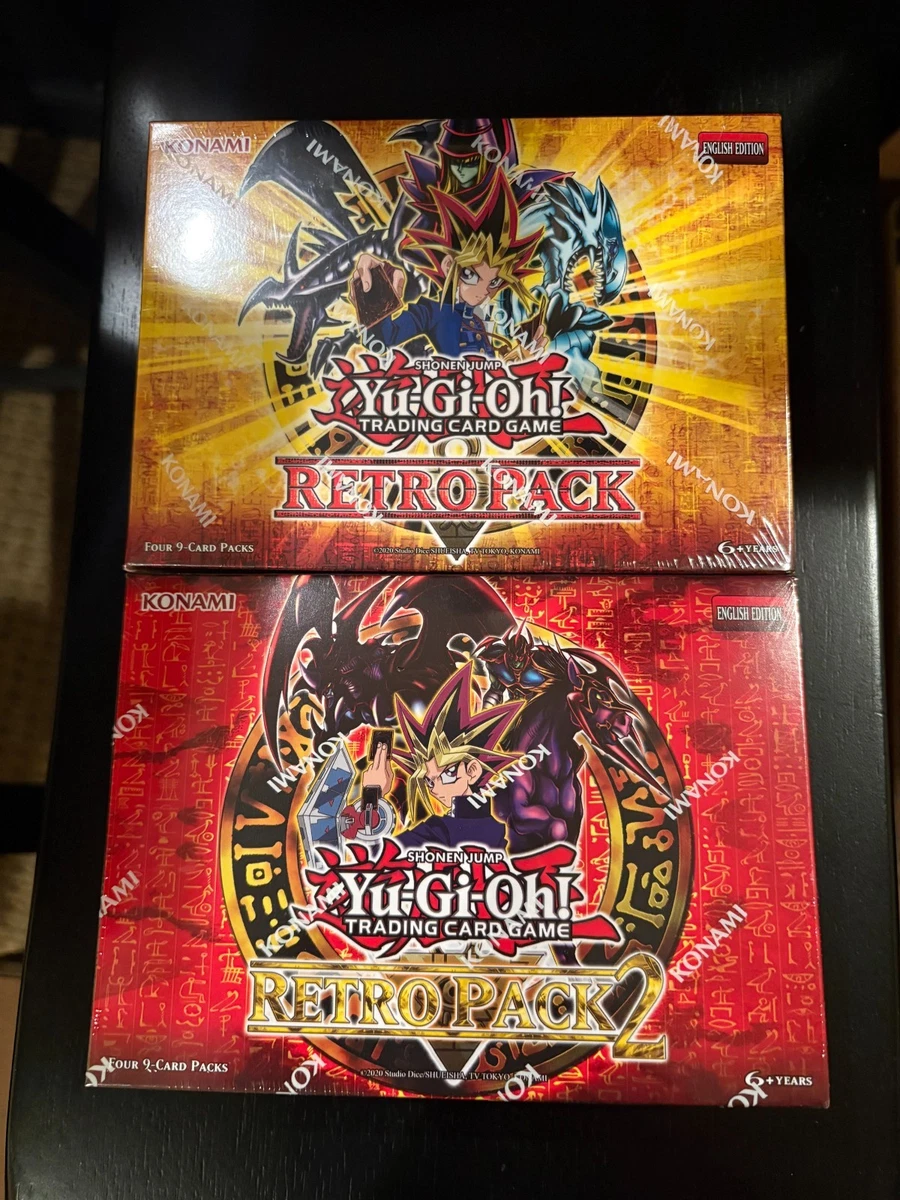 Yu-Gi-Oh! TCG Retro Pack 2 Sealed Collectible Card Game Packs for