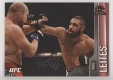 2015 Topps UFC Champions Red /8 Thales Leites #53