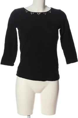 ZERO Blouse à enfiler Dames Blouse T EU 34 noir-argenté style décontracté - Photo 1/4