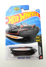 Hot Wheels 1966 Bat Boat Black 107 107/250 - 2026 Batman