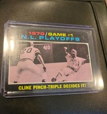 1971 Topps - 1970 N.L. Playoffs #199 Ty Cline