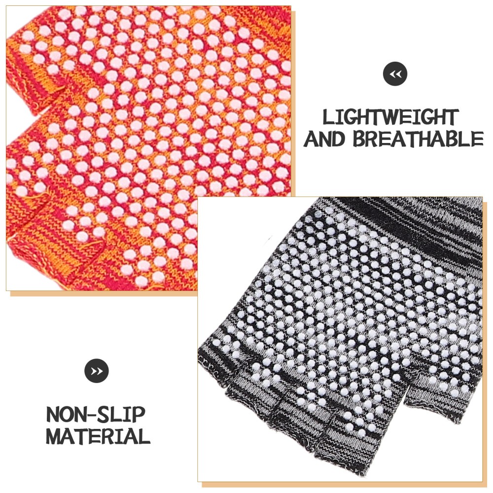 4 Pairs Aerial Yoga Gloves Cycling Half Finger Fingerless for Women