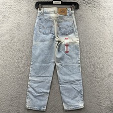 VTG Levis 550 Jeans Womens Blue Relaxed Tapered Fit Orange Tab Denim 9 Slim