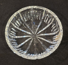 Vtg Waterford Crystal  DRINK COASTER Trinket Dish Free S&H