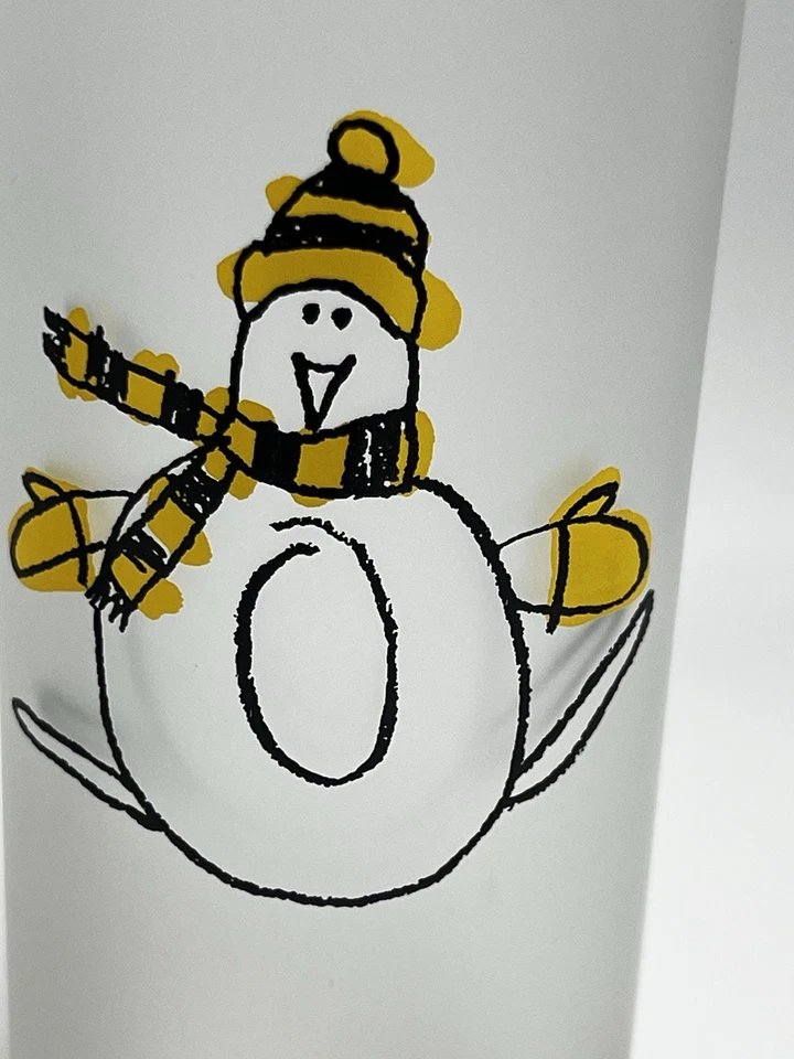 "4 gafas esmeriladas de Dartington Designs muñeco de nieve de Navidad oso polar 7""" Foto 2 de 4