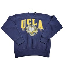 UCLA Bruins Sweatshirt Mens Large Blue NCAA College Crewneck Pullover Fleece