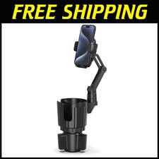 Adjustable Base Cup Holder Phones Mount for Car