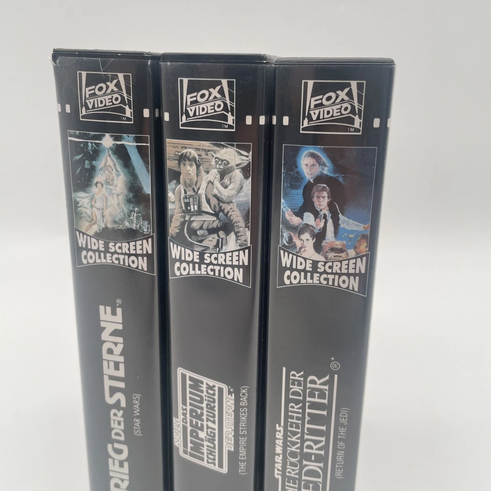VHS Star Wars -Krieg der Sterne Trilogie Teil 1-3 - WIDE SCREEN COLLECTION - Bild 4 von 4