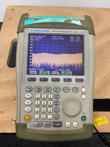 R&S FSH3 Handheld Spectrum Analyzer - Used Working Condition