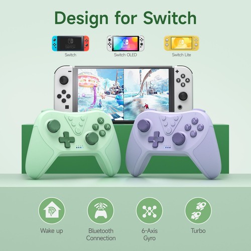 Wireless Pro Controller for Switch/Switch Lite/Switch OLED, T37 Wireless Swit... - Picture 7 of 9