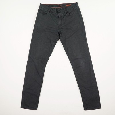ALBERTO Herren Chino Hose Gr. W3 dunkelgrau tapered Mid Waist regular slim fit B