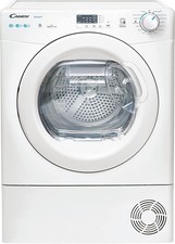Image of Candy Smart CSEH8A2LE 8Kg Capacity Free Standing Heat Pump Tumble Dryer, Sensor