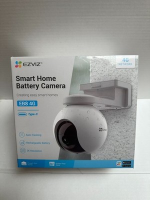 EZVIZ EB8 PRO 8MP 4G / Wi-Fi Smart Home Battery Camera