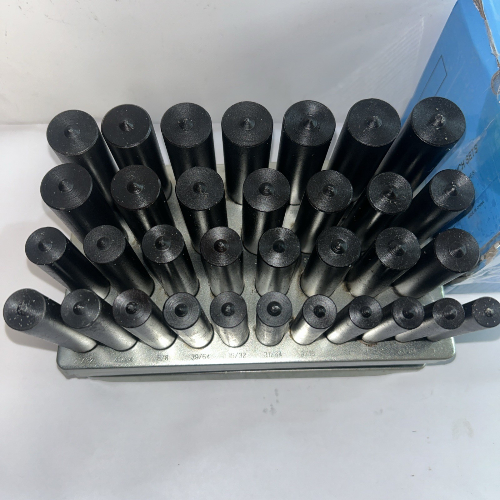 Fowler 52-482-030-0 33-Piece Transfer Punch Precision Matched For Toolmakers