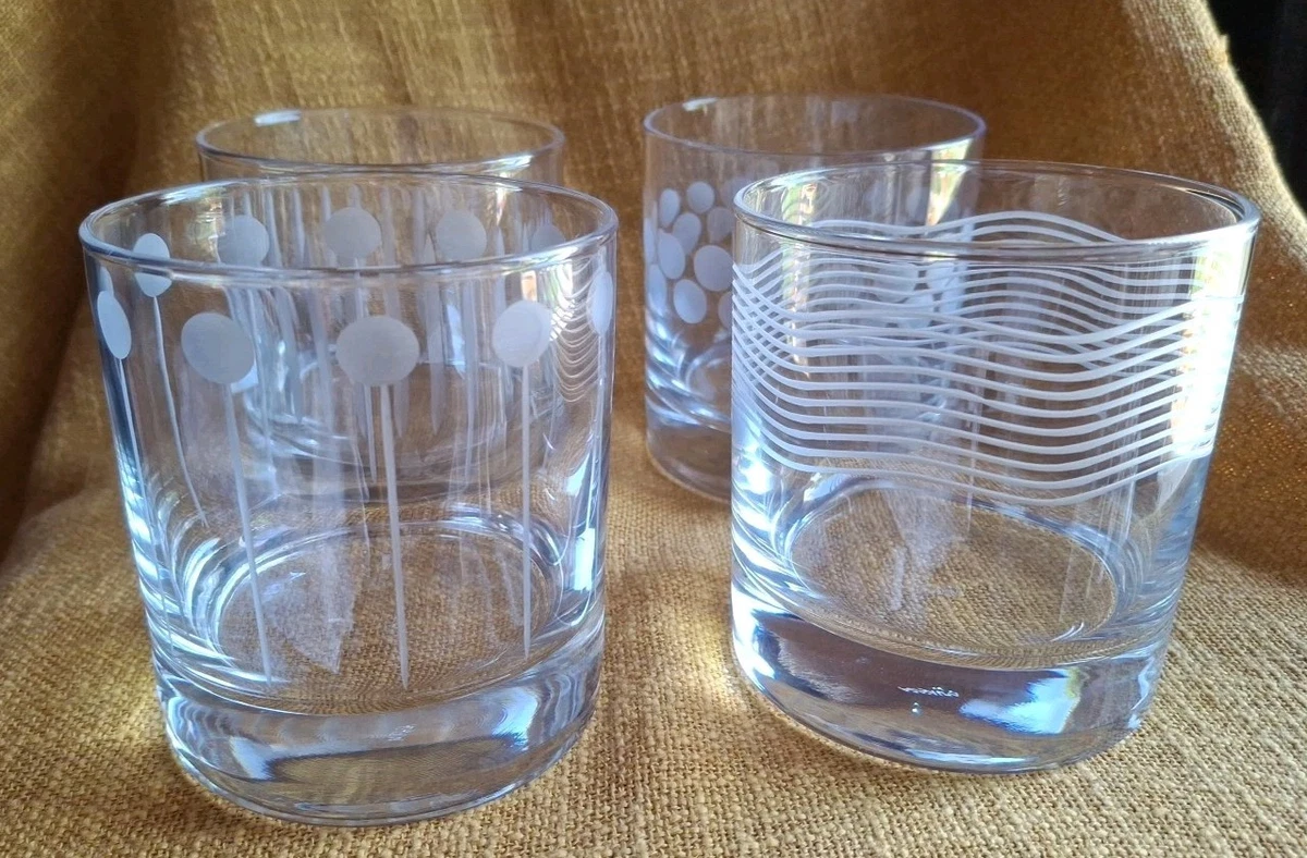 Mikasa Cheers Set 6 Bicchierini Da Liquore In Vetro Tagliato A Mano, Con Fantasie Diverse, Capacità 99 Ml - 5