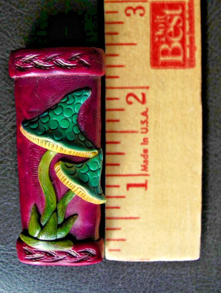 Case Purple  Green Mushrooms Deadhead