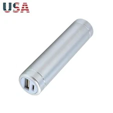 DC 5V Mini Silver 5V USB Power Bank DIY Case Charger Box Kit For 18650 Battery a