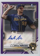 2021 Bowman Paper Prospect Purple Border /250 Andre Nnebe #PAPR-AN Auto 1p2o