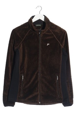 PEAK PERFORMANCE Fleecejacke Damen Jacke Gr. DE 40 dunkelbraun Casual-Look