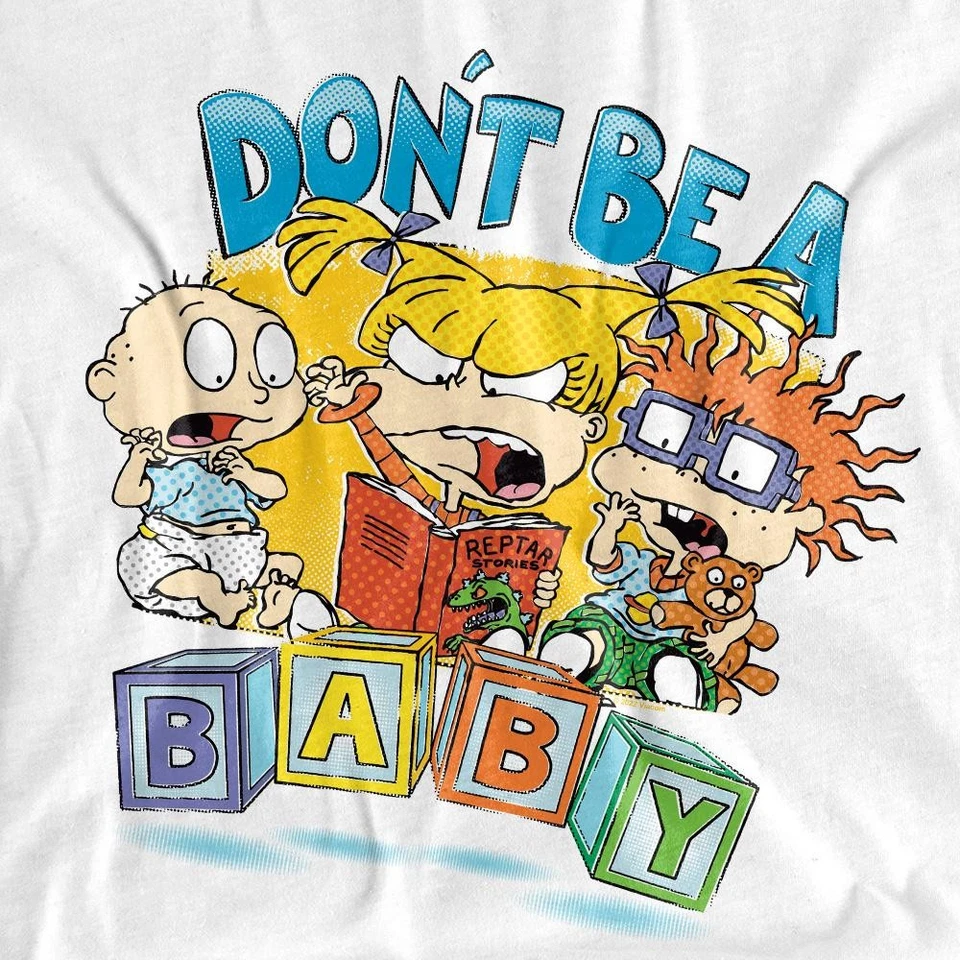 Rugrats - T-shirt DON'T BE A BABY - Adulte (TV15929) - Photo 3/4