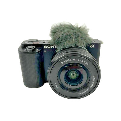 Sony ZV-E10 24.2MP Camera w/ 16-50mm Lens, 3 Batteries & Power Kit