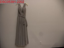 NWOT - Needs Sewn, Ivy & Aster Women's Dove Chiffon Harper Wrap Dress, Size 10