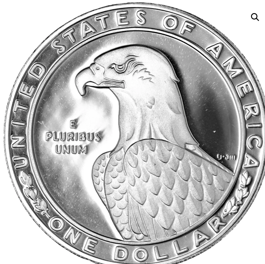 1983 United States Mint Prestige Set Commemorative Dollar Stock Photo  Bx67 S6 - Image 4 of 4