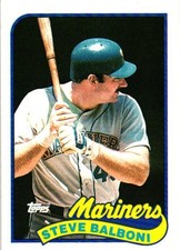 1989 Topps #336 Steve Balboni