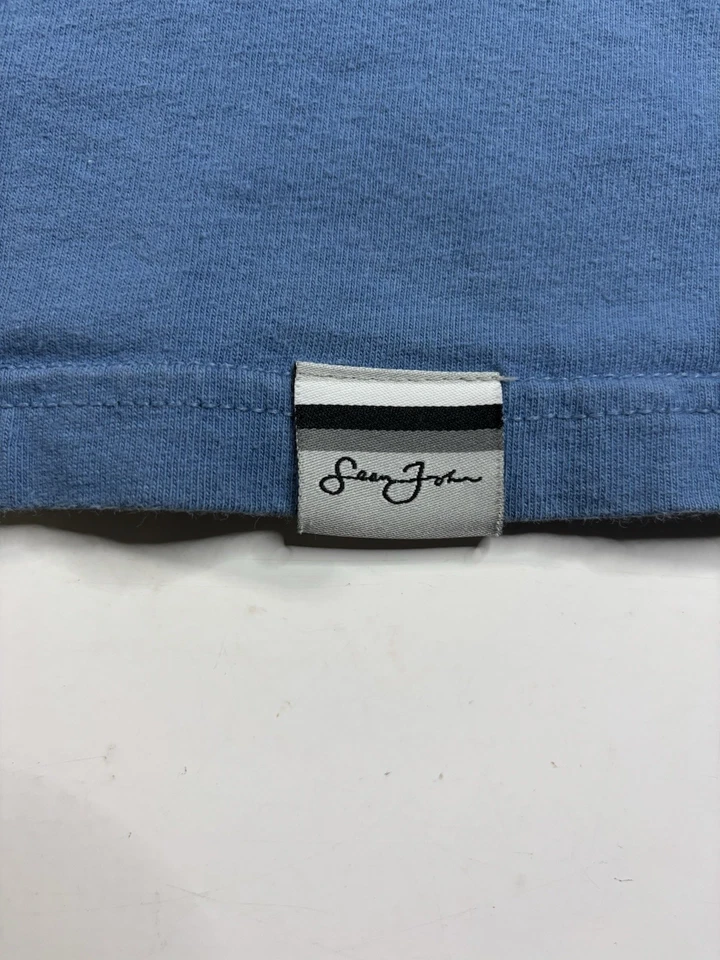 Camiseta De Colección Y2K Sean John Hombres 2XL Negra Desteñida Hip Hop SJ Patinador Ropa de Calle Foto 3 de 4