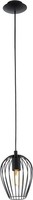 Eglo Pendelleuchte Newtown Schwarz Ø 16 Cm E27, Max. 60 W Pendelleuchte