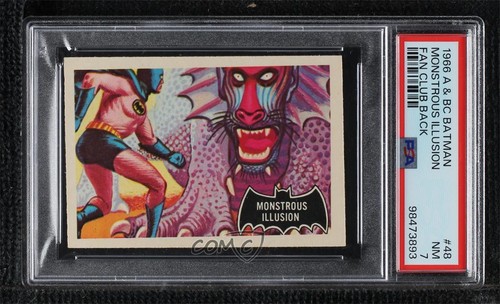 1966 A&BC Batman Black Bat #48 — PSA 7