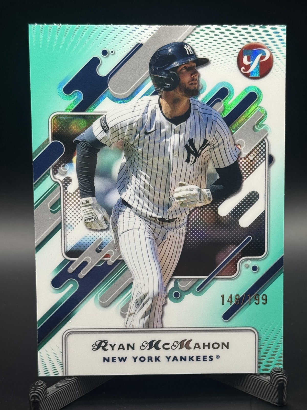 2025 Topps Pristine #191 Ryan McMahon Aqua Refractors #/199
