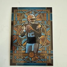 2025 Mosaic Football -  OVERSIZED-Shedeur Sanders RC Stained Glass SSP Browns 🔥