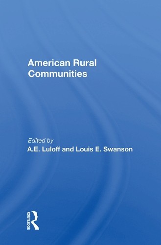 American Rural Communities - 9780367012670
