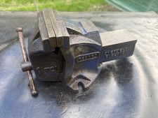 VINTAGE Record 1 TON BENCH VICE VISE 4" Jaw - MADE IN ENGLAND